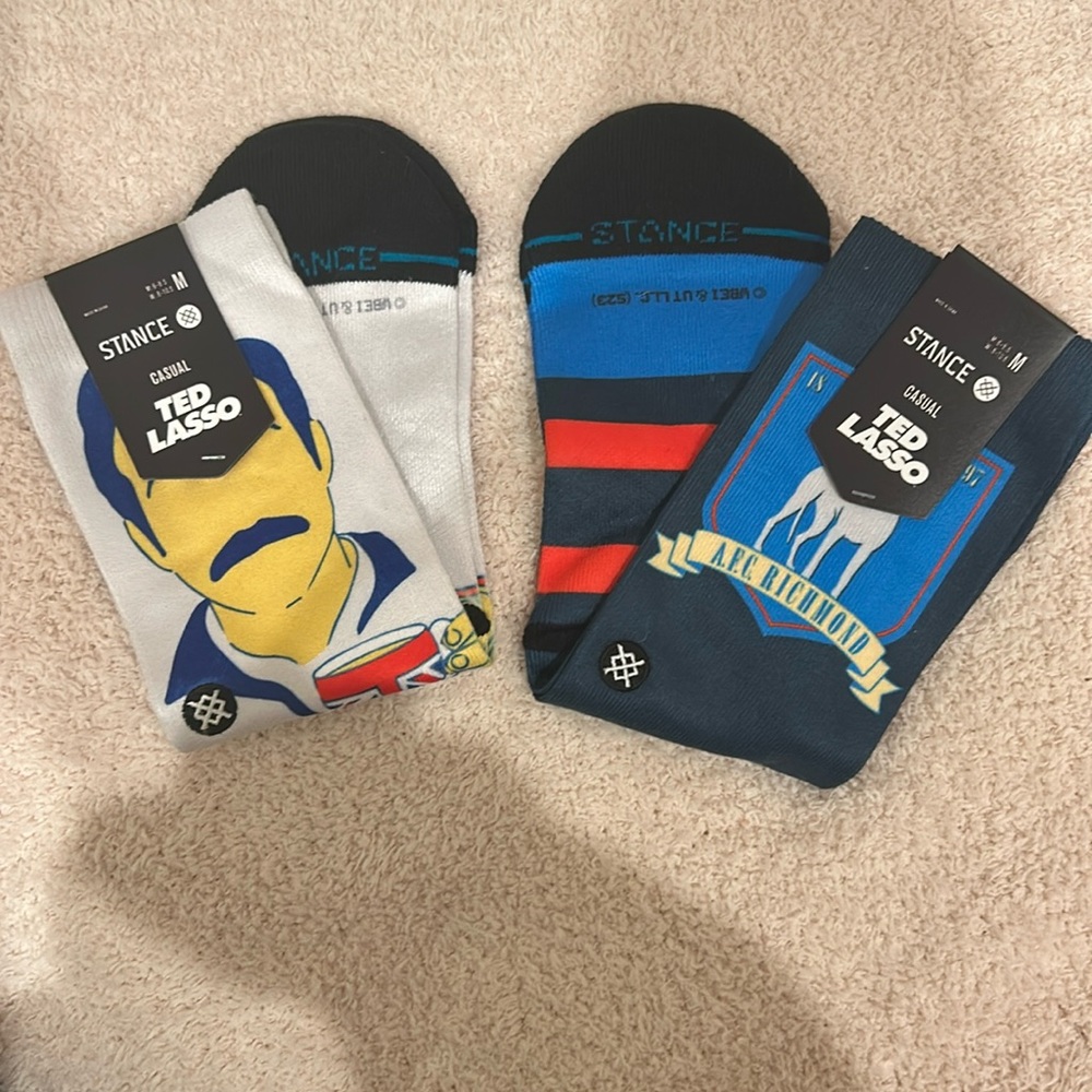 NWT Ted lasso sock bundle